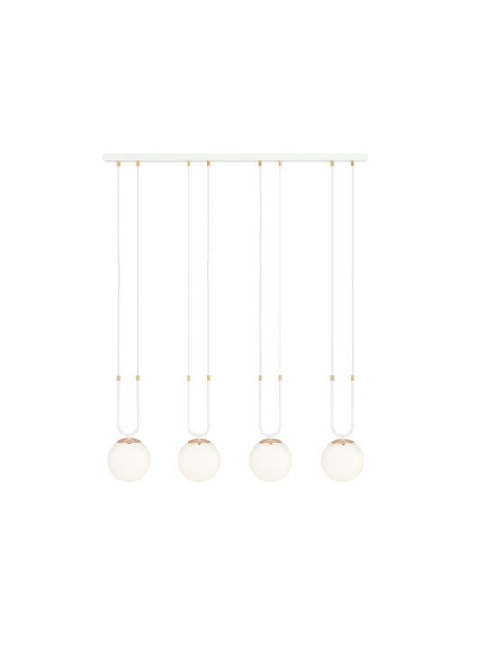 Emibig Pendant Chandelier Rail White