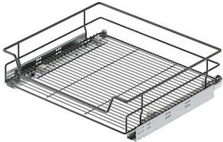 Finetto Drawer Expanding Hardware with Brakes Gray 45x13cm 102-500F400ANT Finetto Drawer Expanding Hardware with Brakes Gray 45x13cm 102-500F400ANT