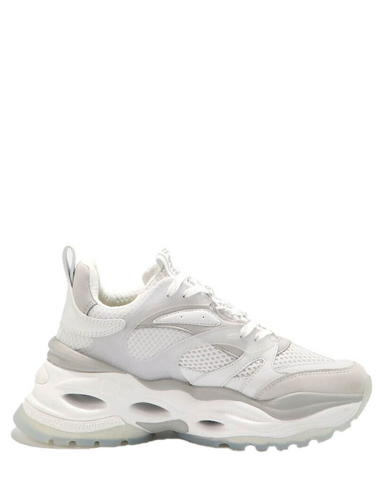 Buffalo Triplet Chunky Sneakers White