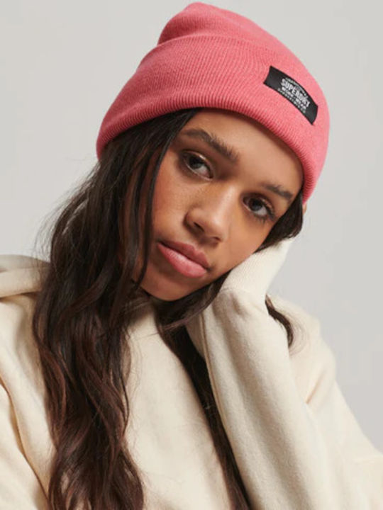 Superdry Classic Beanie Beanie Knitted in Pink ...
