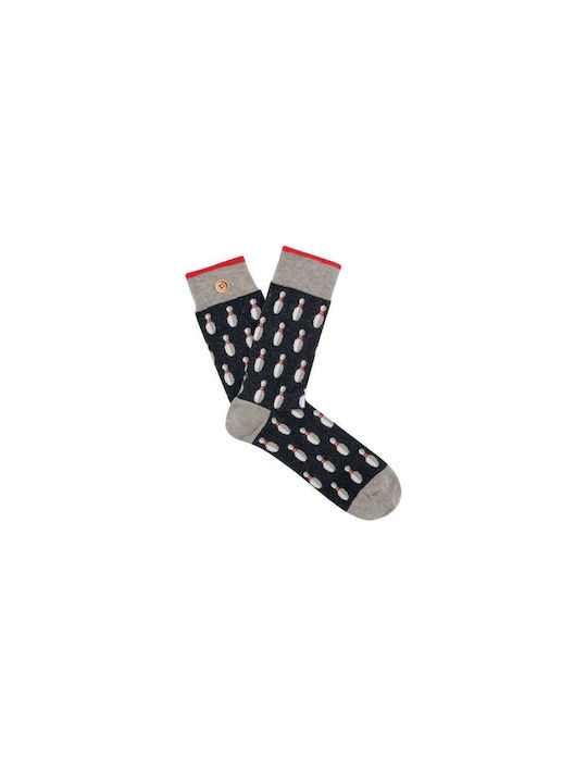 Cabaia Solid Color Socks Grey