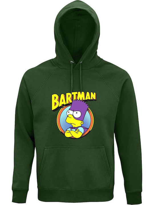 kirikoko Bartman, Bart Simpson ft Superman Kapuzenpulli Superman Grün