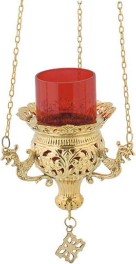 IconsGR Църква Кандило Металик Gold plated Bronze 9692G