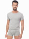 Men's Undershirt Short-sleeved Grey