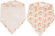 Luma Βabycare Bandana Stoff Nude 2Stück