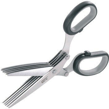 Gefu Stainless Steel Herb Scissor 19.1cm Black