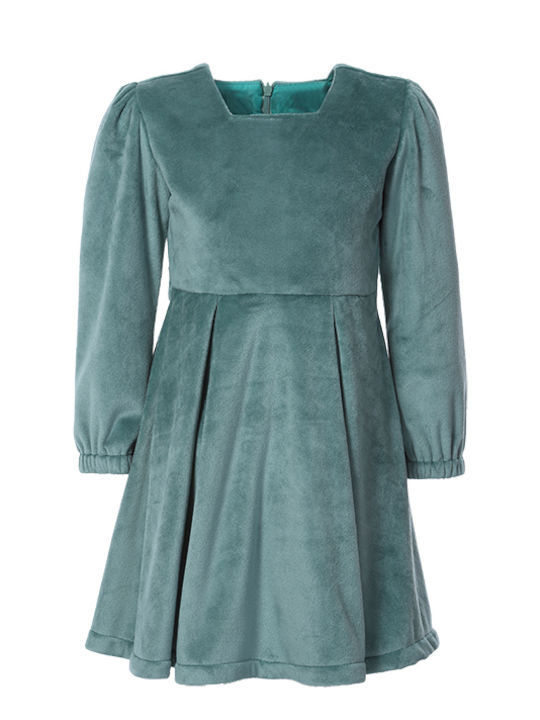 Matoufrance Kids Dress Green