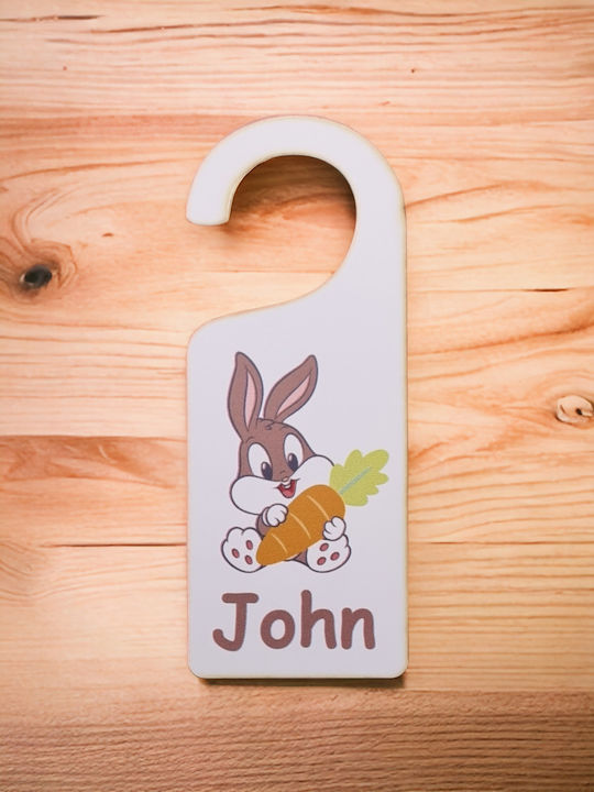 Woodseason Kids Decorative Door Tag made of Wood