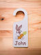 Woodseason Kids Decorative Door Tag made of Wood