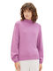 Tom Tailor Women's Long Sleeve Sweater Turtleneck Lilacc