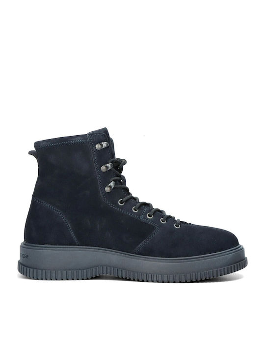 Suede Albastru marin Ghete barbati
