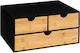 Spitishop Wooden Desktop Drawer 25x16x32cm Black