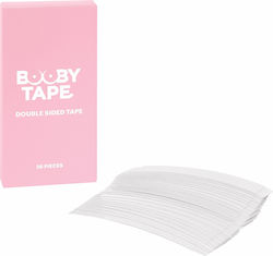 Booby Tape Sticker Sticker Strapless Bra without Padding White