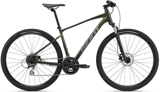 Giant Roam 28" 2022 Πράσινο Ποδήλατο Trekking με Ταχύτητες και Υδραυλικά Δισκόφρενα
