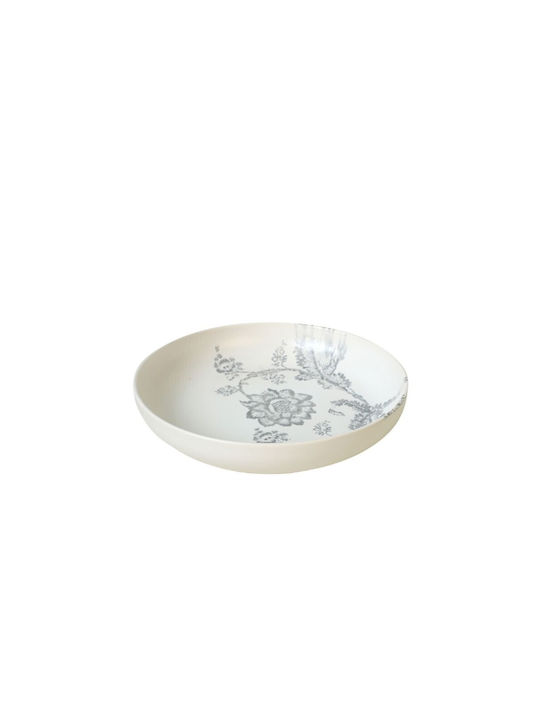 Marva Farfurie adâncă Ceramică Alb cu Diametru 22cm 6buc