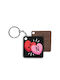 Fly Digital Keychain Wooden