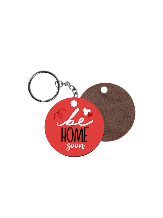 Fly Digital Keychain Wooden