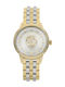 Police Marietas Damen Uhr mit Gold Metallarmband