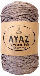 Ayaz Knitting Yarn for Bags Macrame Brown Ayaz Knitting Yarn for Bags Macrame Brown