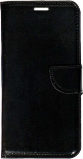 Moto Book Leather Black (Motorola Moto E32, Motorola Moto E32s)