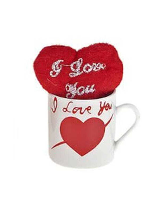 HOMie Mini Heart Mug Ceramic White