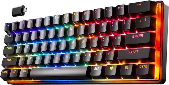 SteelSeries Apex Pro Mini Gaming Mechanische Tastatur 60% mit SteelSeries OmniPoint Schaltern und RGB-Beleuchtung (Englisch UK)
