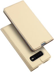 Dux Ducis Wallet Synthetic Gold (Galaxy S10+)