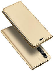Dux Ducis Wallet Δερματίνης Χρυσό (Huawei P20)