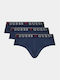 Herren Slips Blue 3Packung