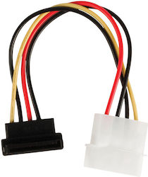 Valueline 15-Pin Sata - 4-Pin Molex Cable 0.15m VLCP 73505V 0.15 Valueline 15-Pin Sata - 4-Pin Molex Cable 0.15m VLCP 73505V 0.15
