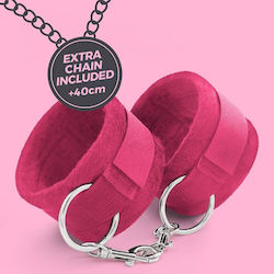Crushious Tough Love Handcuffs in Pink Color