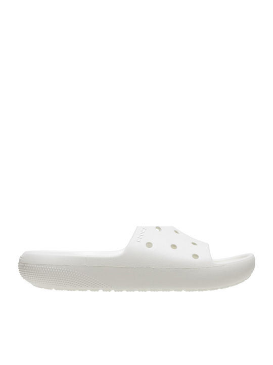 Crocs Classic V2 Ανδρικά Slides Λευκά