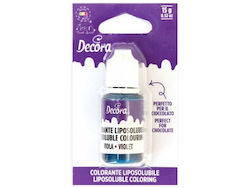 Decora Food Colouring Liquid Purple 15gr