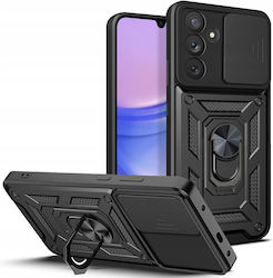 Tech-Protect Camshield Pro Back Cover Silicone Durable Black (Samsung Galaxy A25 5G)