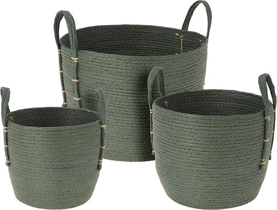 Storage Basket Wicker Ladi 3pcs