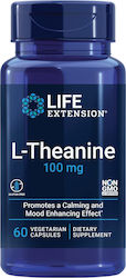 Life Extension L-theanine 100mg 60 Capsule Life Extension L-theanine 100mg 60 Capsule