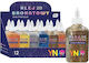 interDRUK Lipici Glitter Multicolor 40gr