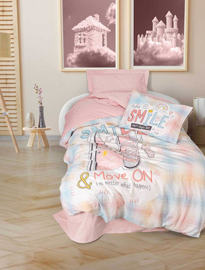 Madi Kids Sheets Set Single Multicolored 170x240cm Madi Kids Sheets Set Single Multicolored 170x240cm