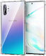 Techsuit Shockproof Clear Задна корица Силикон Прозрачен (Galaxy Note 10+)