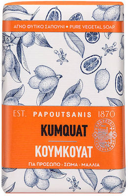 Papoutsanis Μπάρα Σαπουνιού Κουμκουάτ 150gr