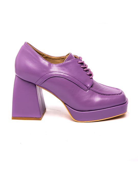 Malesa Purple Heels