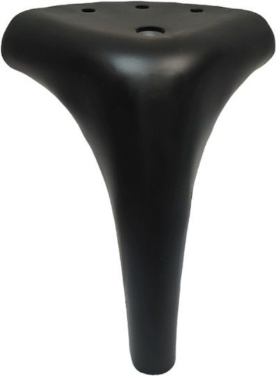 JGS S.A. Metallisches Möbelbein 15cm Schwarze