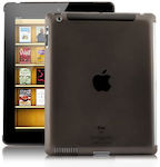Flip Cover Πλαστικό Διάφανο iPad 2/3/4 IPD-P1