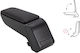 Rati Armster Car Leather Armrest Universal Ford Fiesta Mercedes-Benz S-Class Black