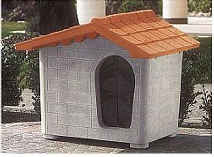 Happy Dog Σπιτάκι Σκύλου Πλαστικό με Μόνωση Εσωτερικού Χώρου