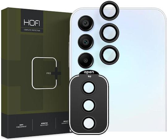 Hofi Camring Pro+ Προστασία Κάμερας Tempered Glass Μαύρο για το Galaxy A25 5G