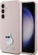 Karl Lagerfeld Choupette Back Cover Σιλικόνης Ροζ (Galaxy S23 FE)
