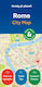 Lonely Planet Rome City Map Sheet Map Folded