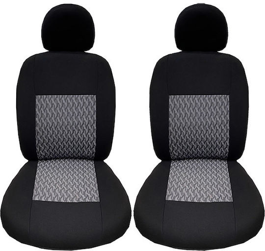 Deluxeboss Car Cover Set 4pcs Black