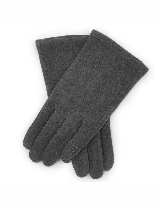 Gift-Me Men's Leather Touch Gloves Gray